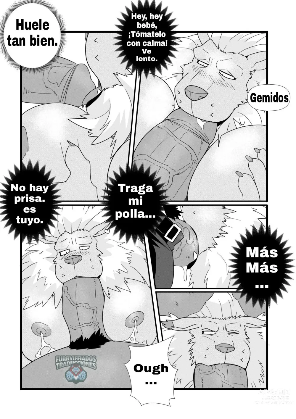 Page 21 of doujinshi Leomon Gainer With Virus