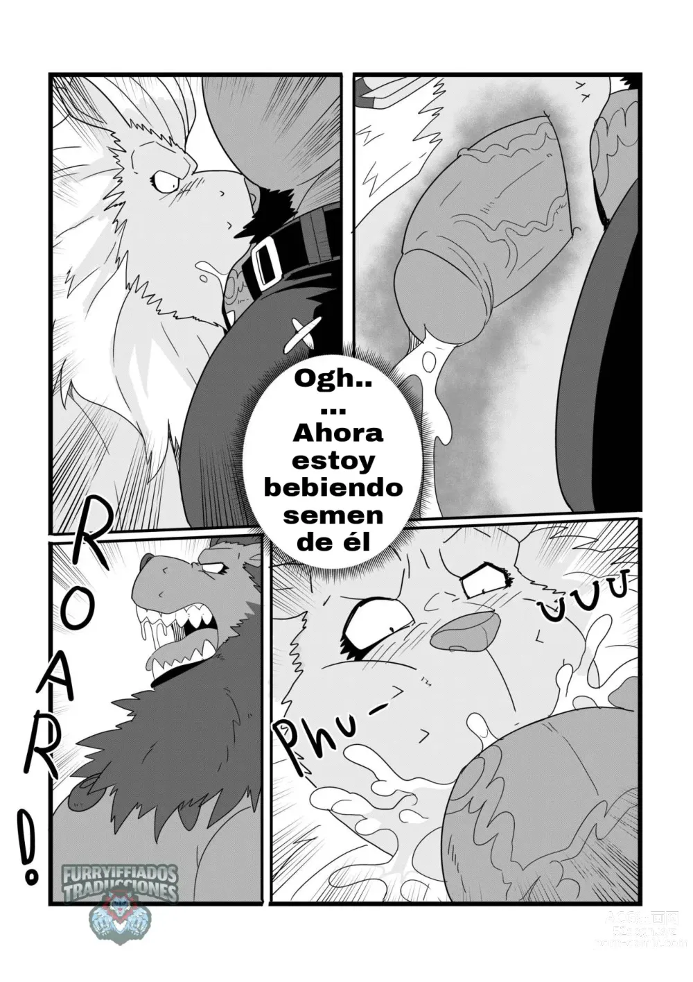 Page 22 of doujinshi Leomon Gainer With Virus