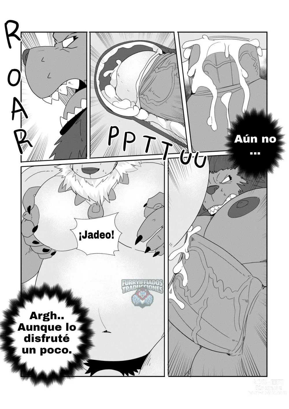 Page 30 of doujinshi Leomon Gainer With Virus