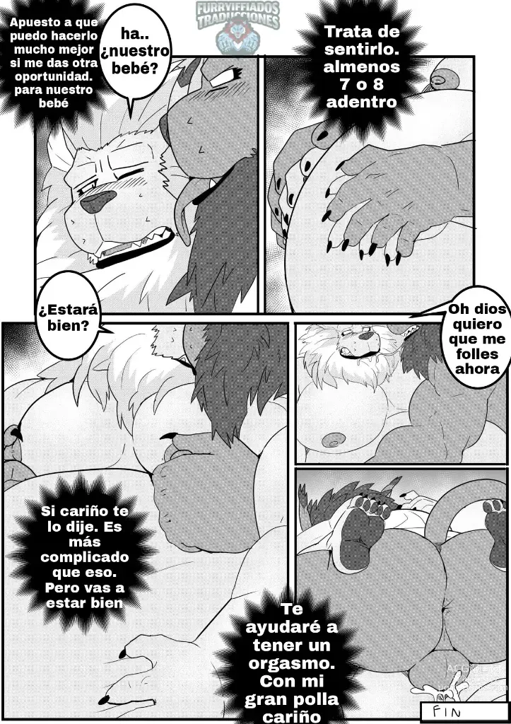 Page 38 of doujinshi Leomon Gainer With Virus