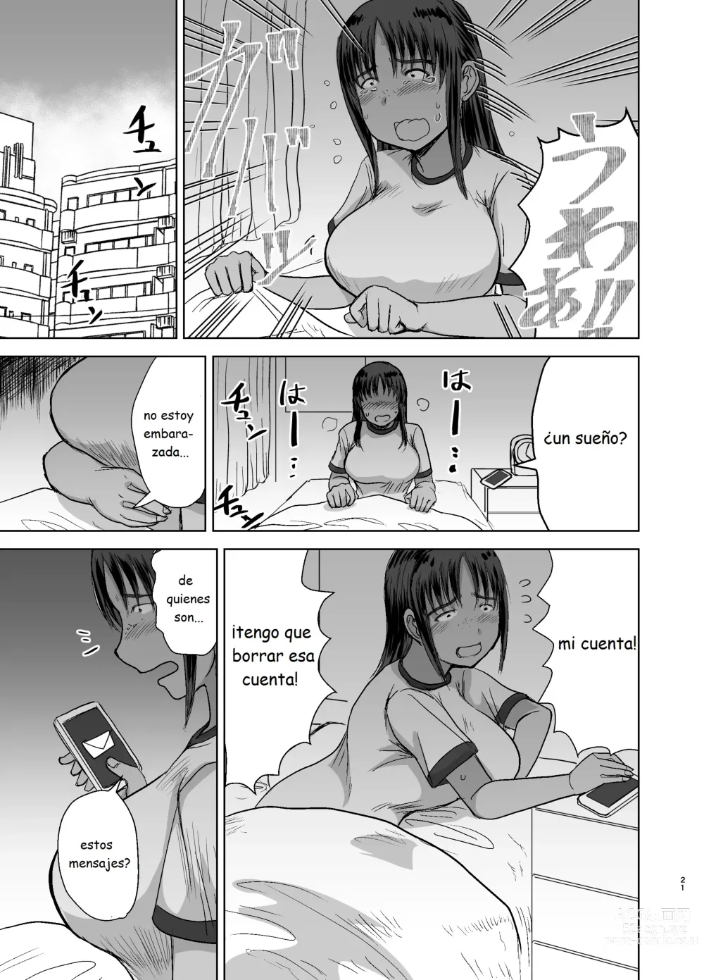 Page 22 of doujinshi Hice que mi Compañera de Pechos Grandes se Convirtiera en mi Amiga Sexual 03