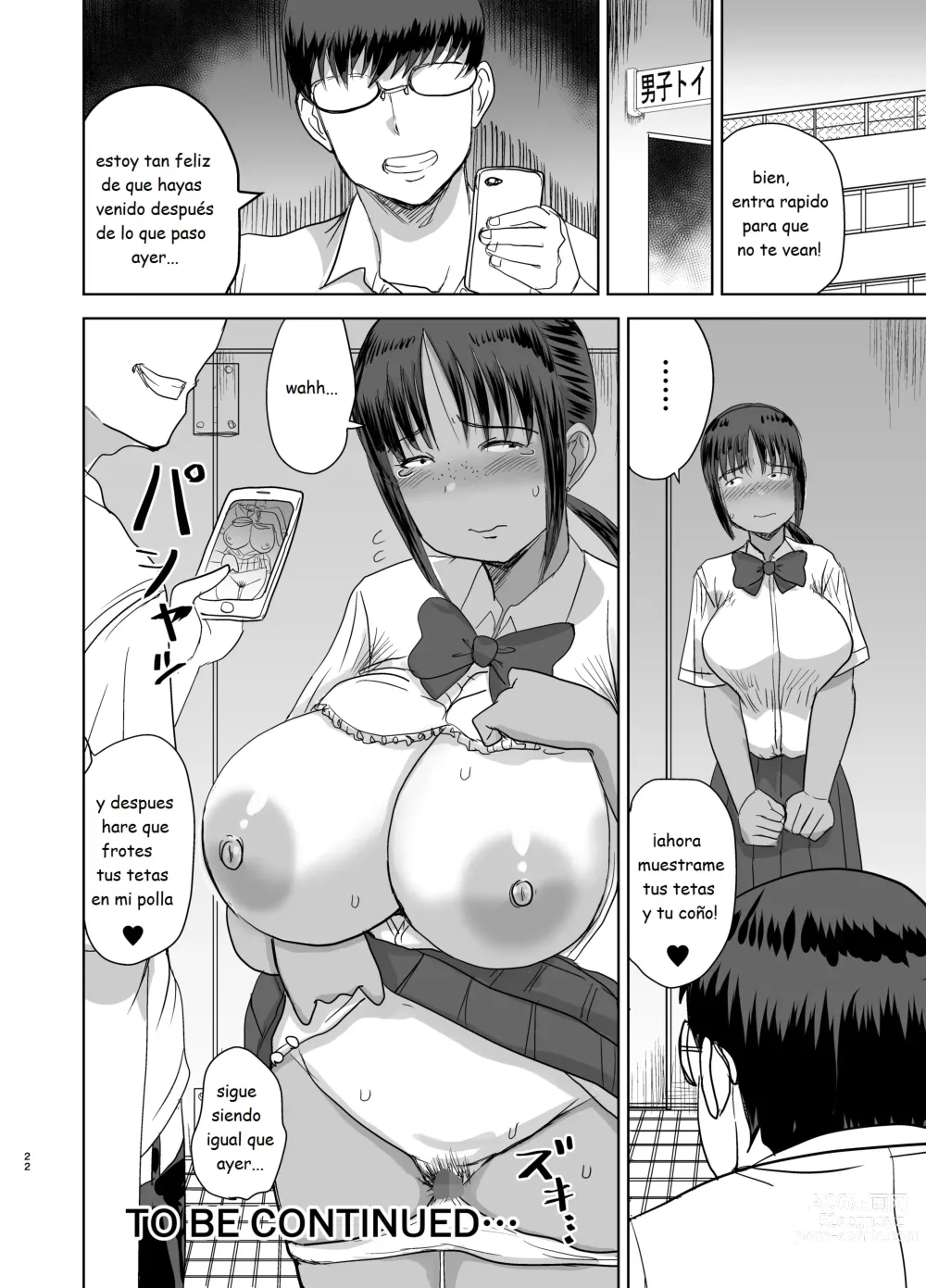 Page 23 of doujinshi Hice que mi Compañera de Pechos Grandes se Convirtiera en mi Amiga Sexual 03