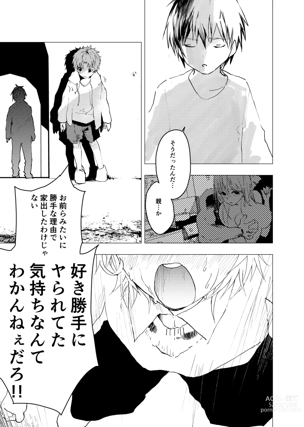 Page 13 of doujinshi Ibasho ga Nai node Kamimachi shite mita Suterareta Shounen no Ero Manga Ch. 36