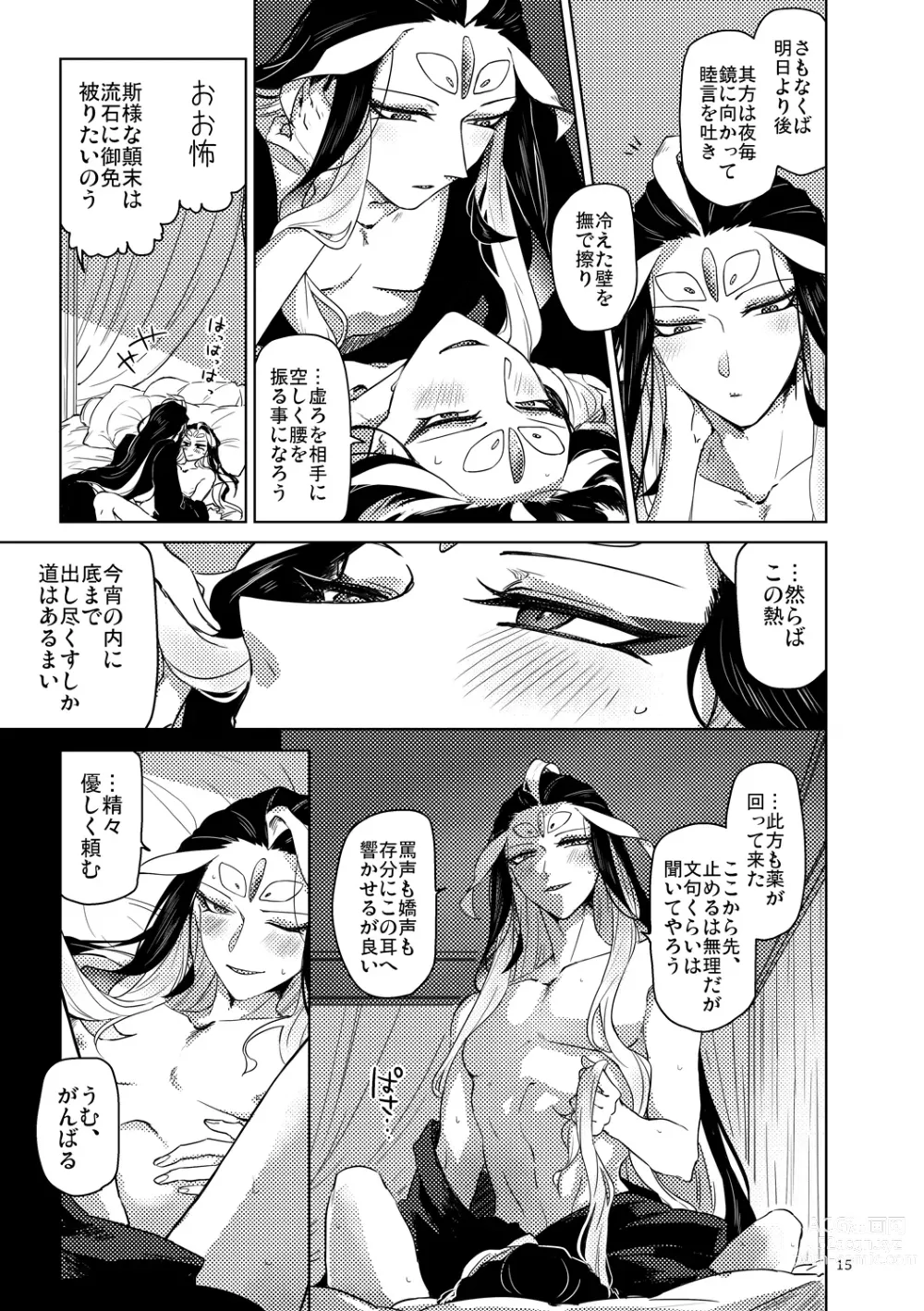 Page 14 of doujinshi Kaitai Chin-sho