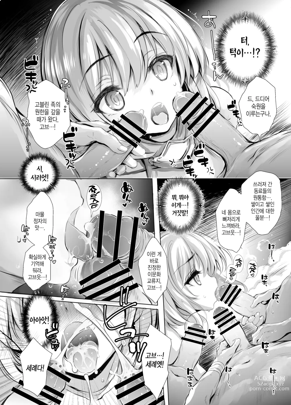 Page 11 of doujinshi 솔라스쨩과 트람 쨩이 마물에게 보복당하는 책