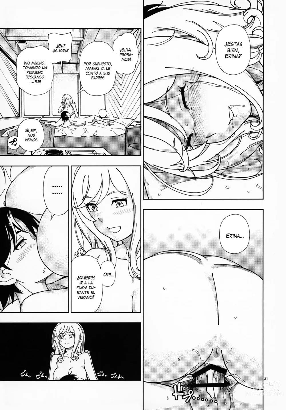 Page 32 of doujinshi Honey Blonde ~Sakura~