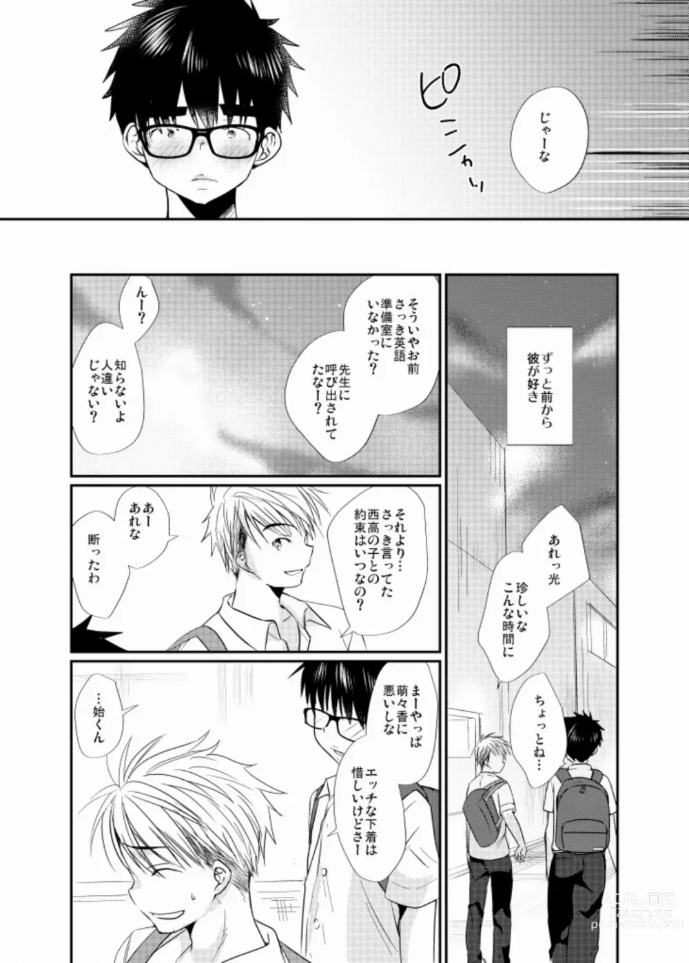 Page 19 of doujinshi Ecchi-na Shitagi