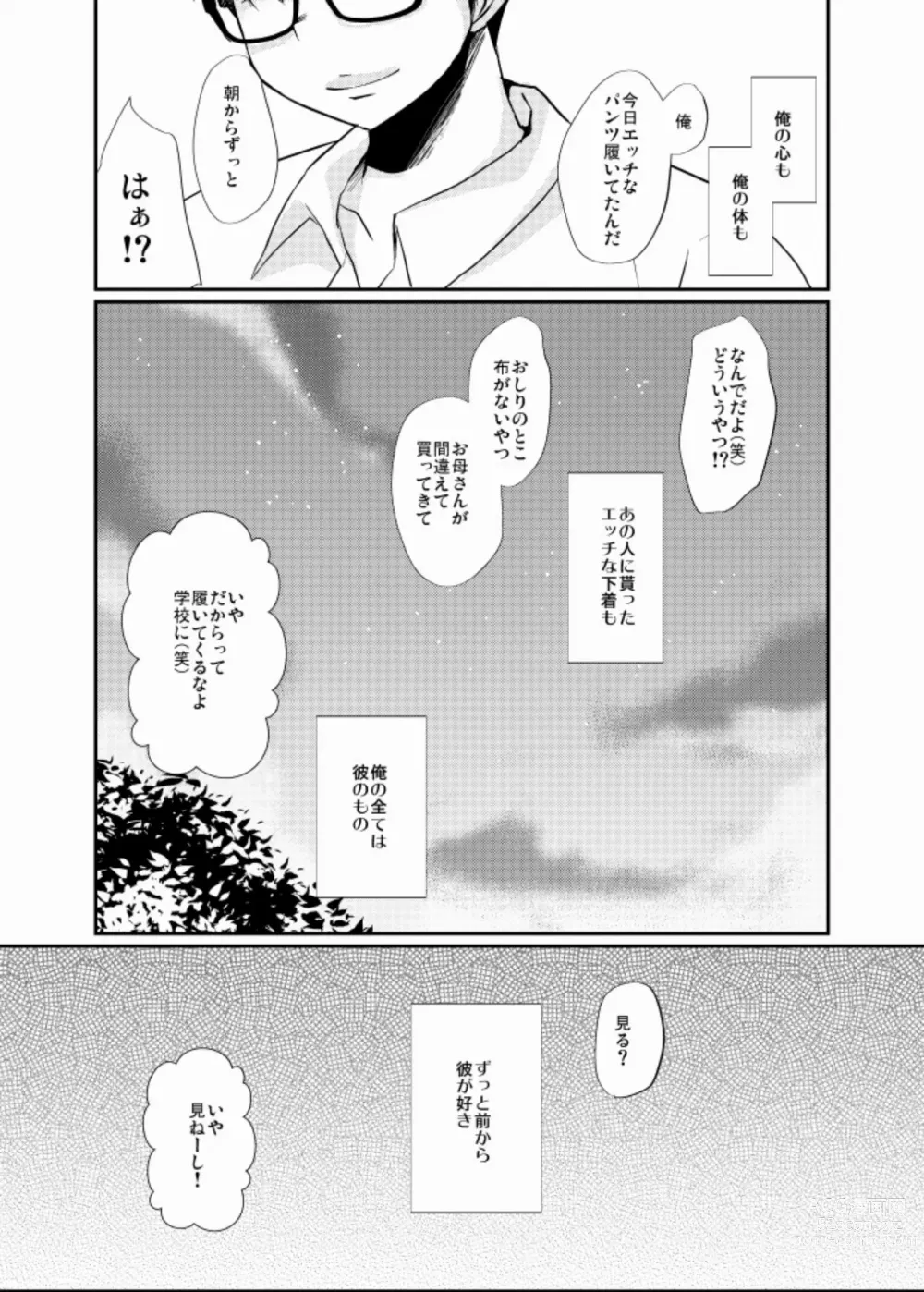 Page 20 of doujinshi Ecchi-na Shitagi