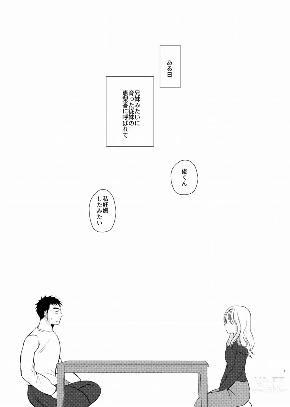 Page 2 of doujinshi Shiawase Shounen