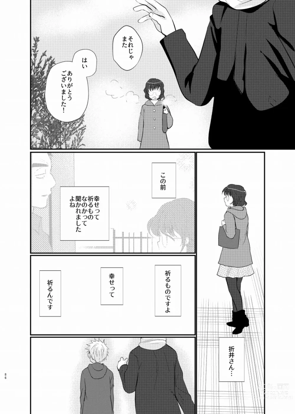 Page 87 of doujinshi Shiawase Shounen