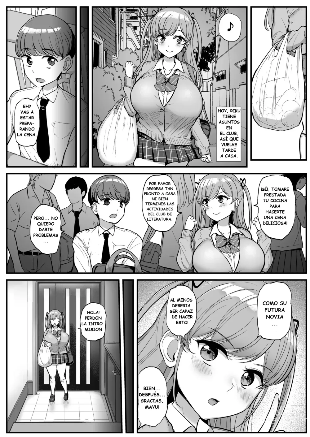 Page 6 of doujinshi Minimum Kanojo wa Oyaji no Seidorei