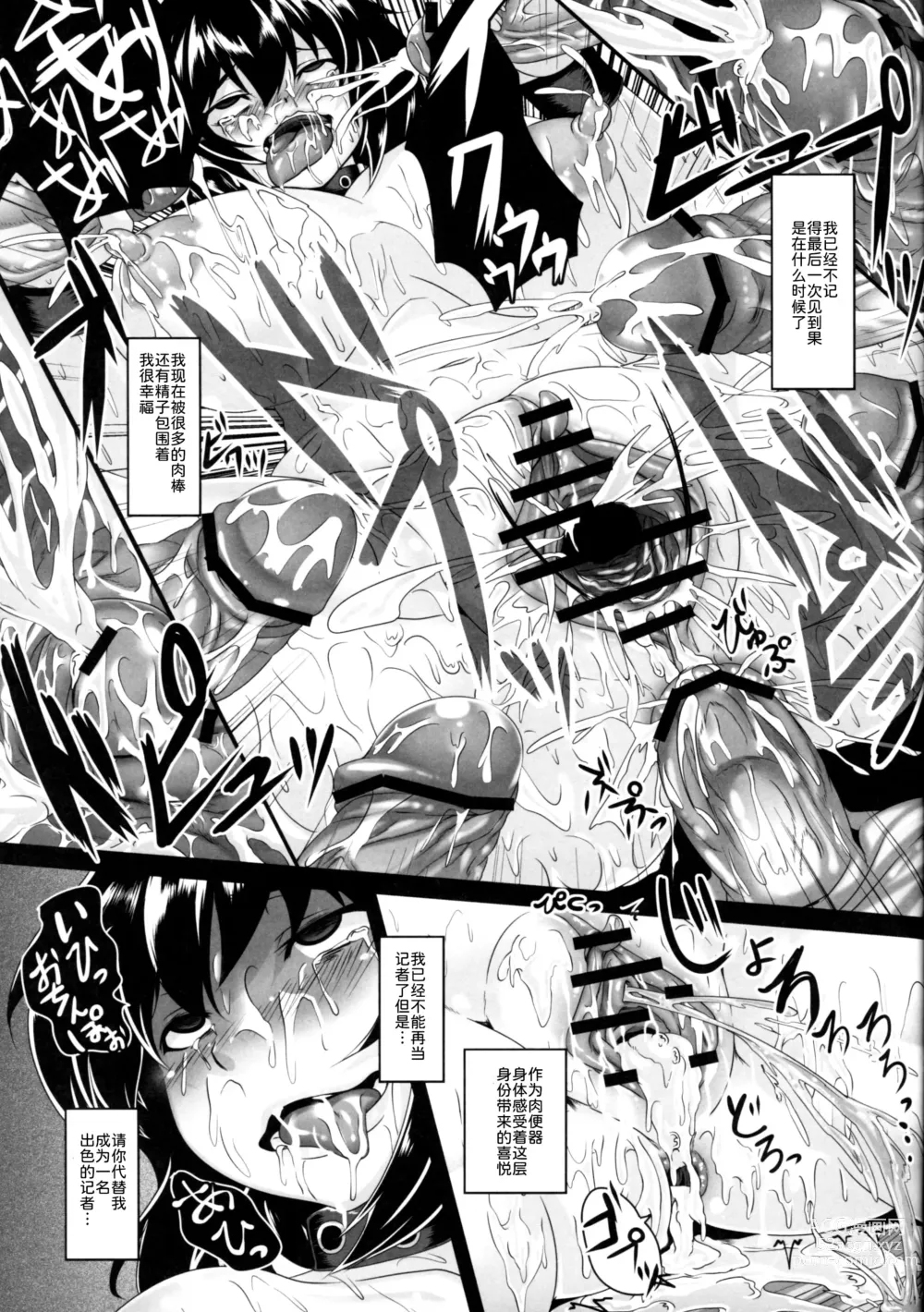 Page 25 of doujinshi Shameimaru Aya Nikubenki Kyouiku Kiroku