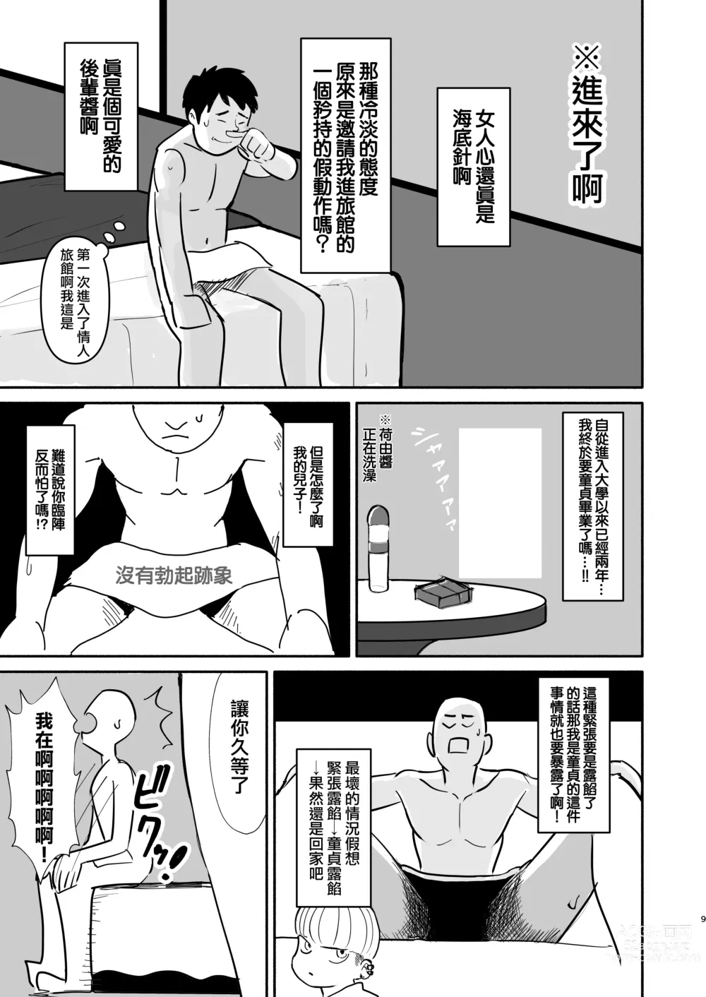 Page 8 of doujinshi Motenai ore o Mikaneta Tomodachi ga Onnanoko o Shokai Shite Kureta Hanashi.