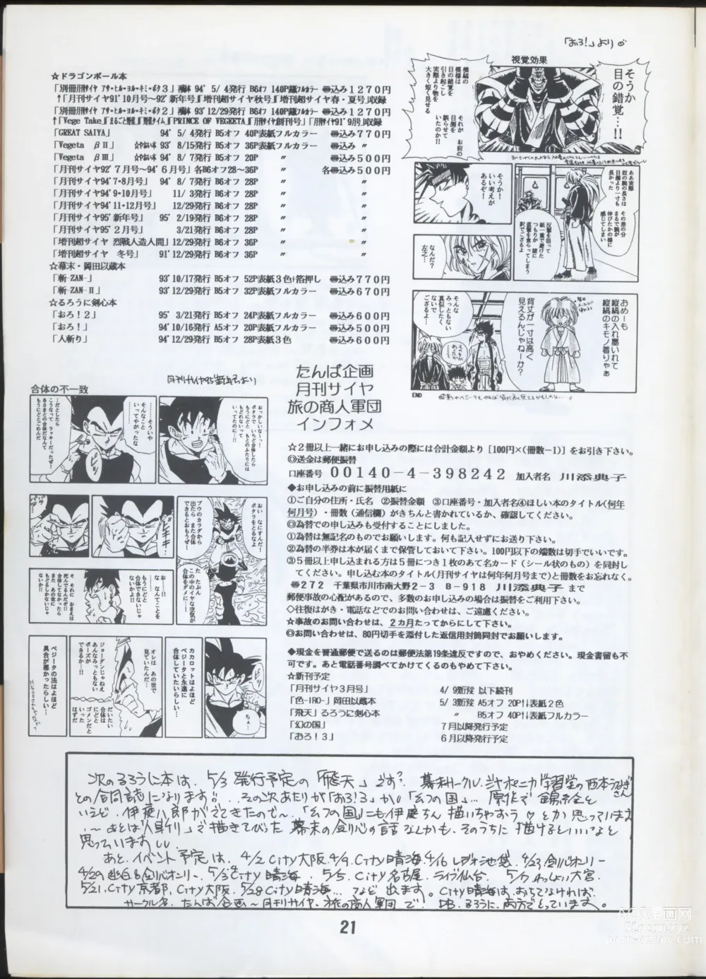 Page 19 of doujinshi Rurouni Kenshin Oro! 2
