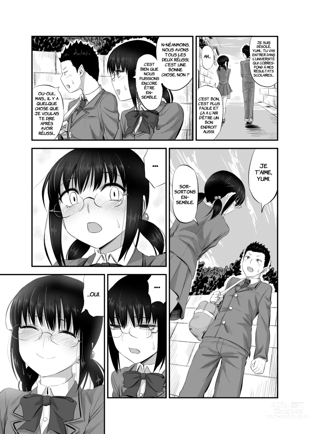 Page 18 of doujinshi Jimi de Majime na Osananajimi ga Class no Yankee ni Omocha ni Sarete Ita Hanashi