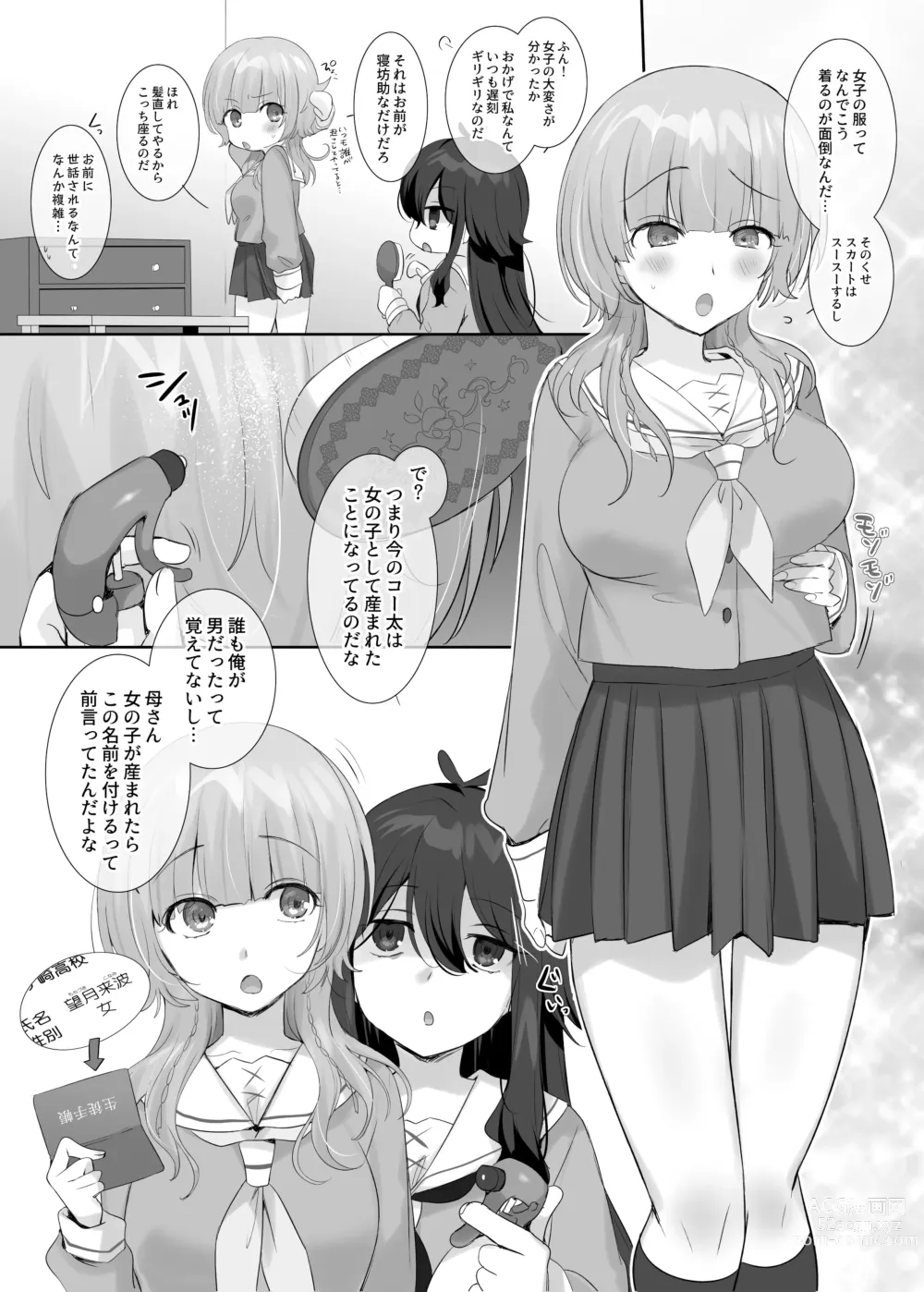 Page 28 of doujinshi Ore no Karada de Arasowanai de!