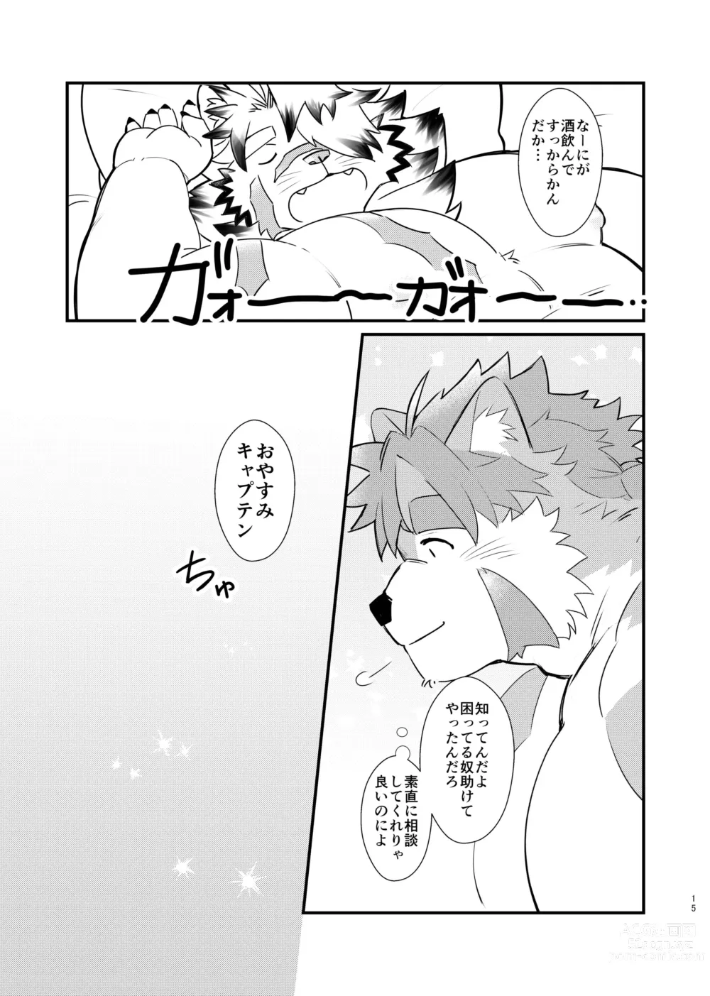 Page 15 of doujinshi Oyasumi Captain - Good Night Captain