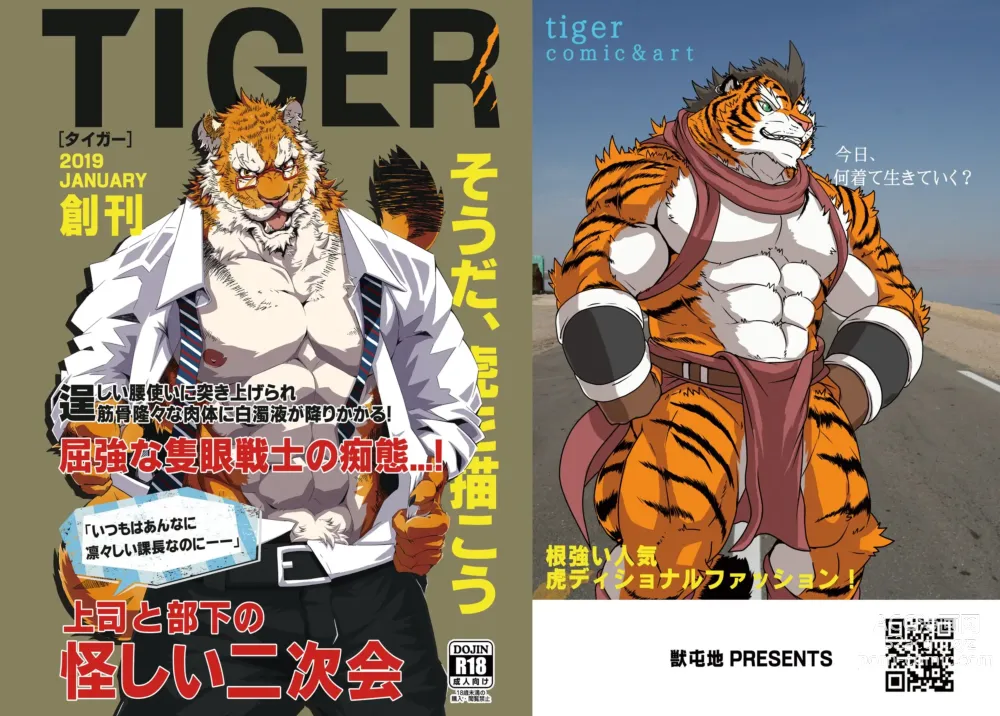 Page 1 of doujinshi TIGER