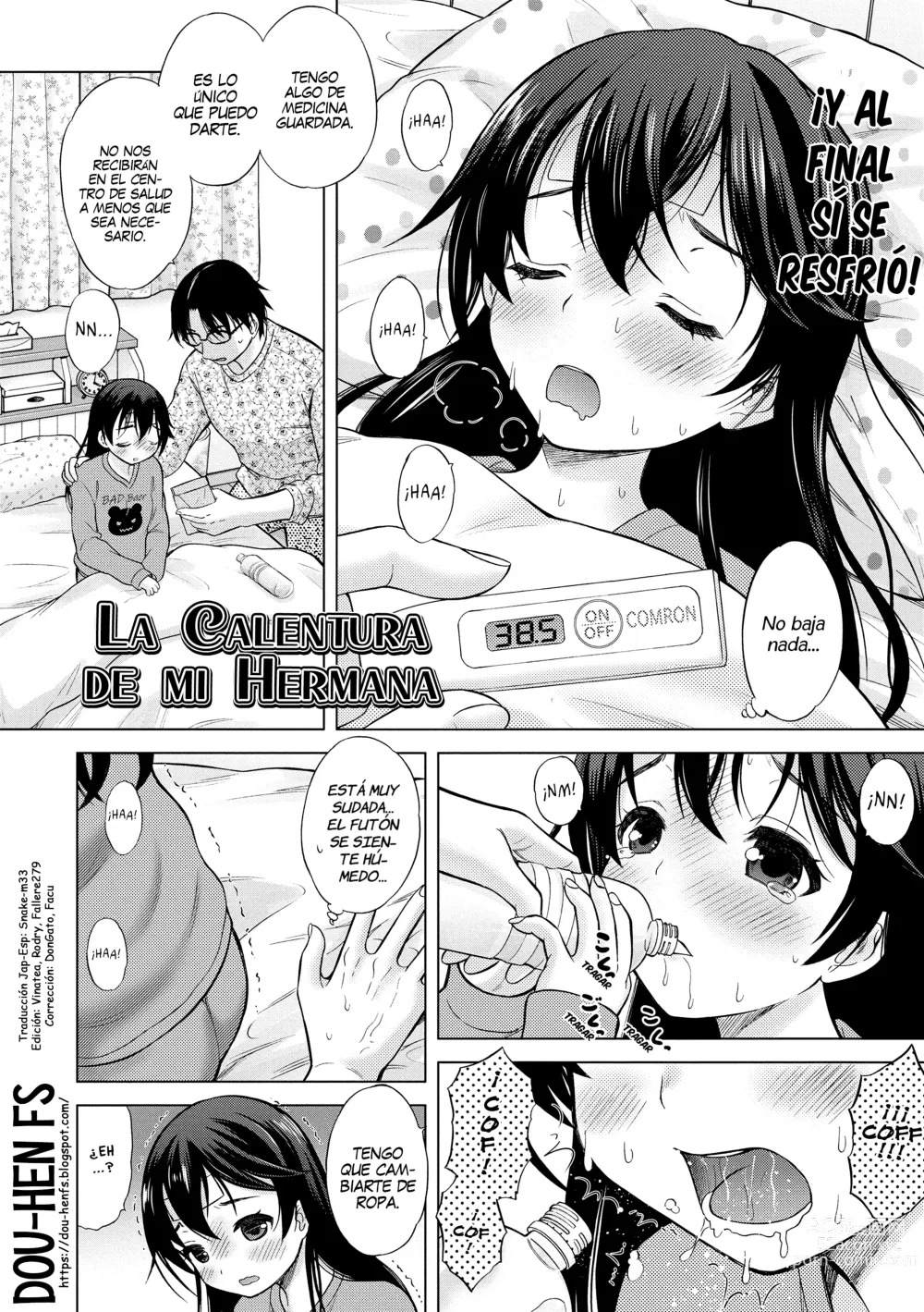 Page 2 of manga La calentura de mi hermana