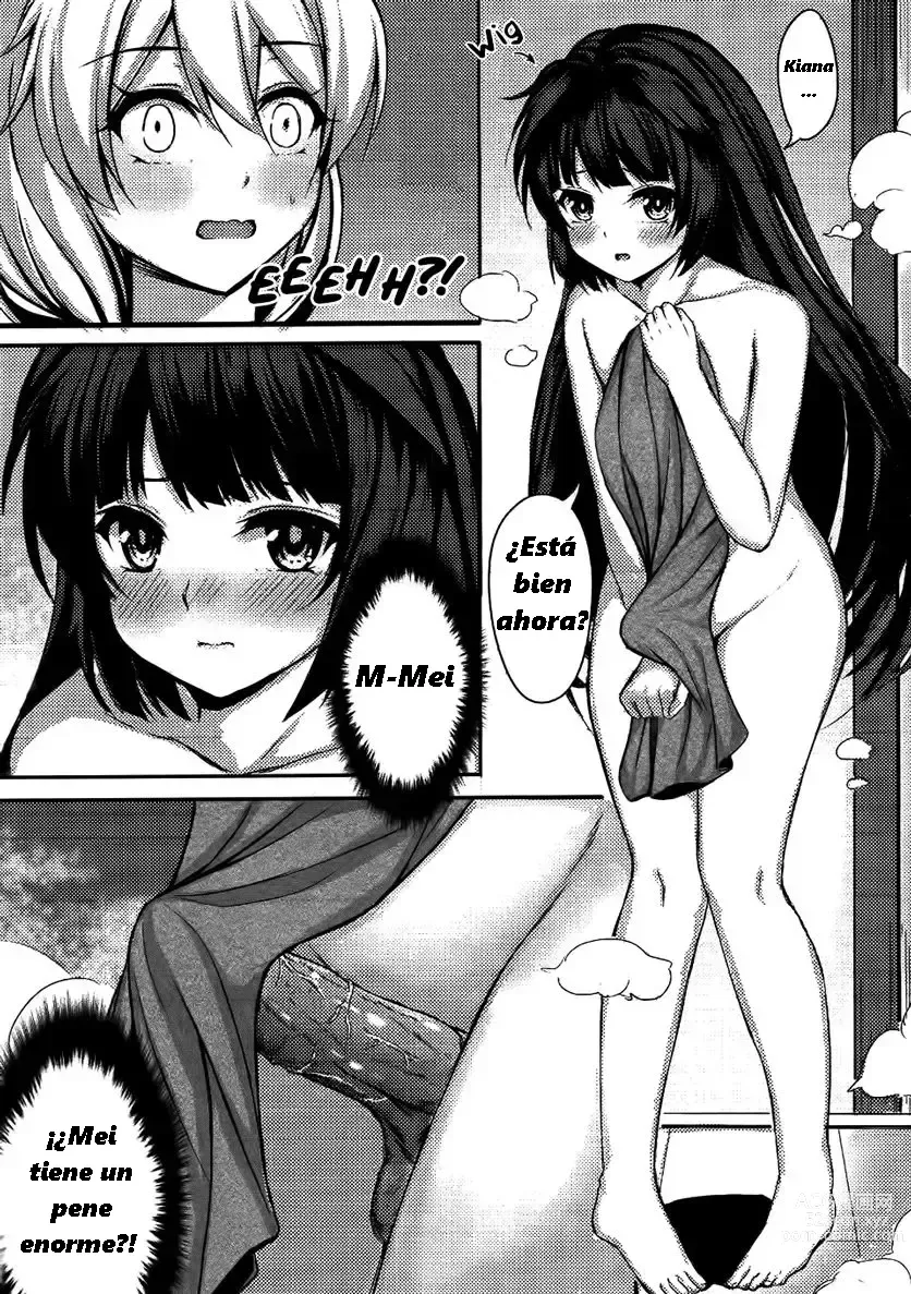 Page 9 of doujinshi Incidente en las aguas termales de Kiana