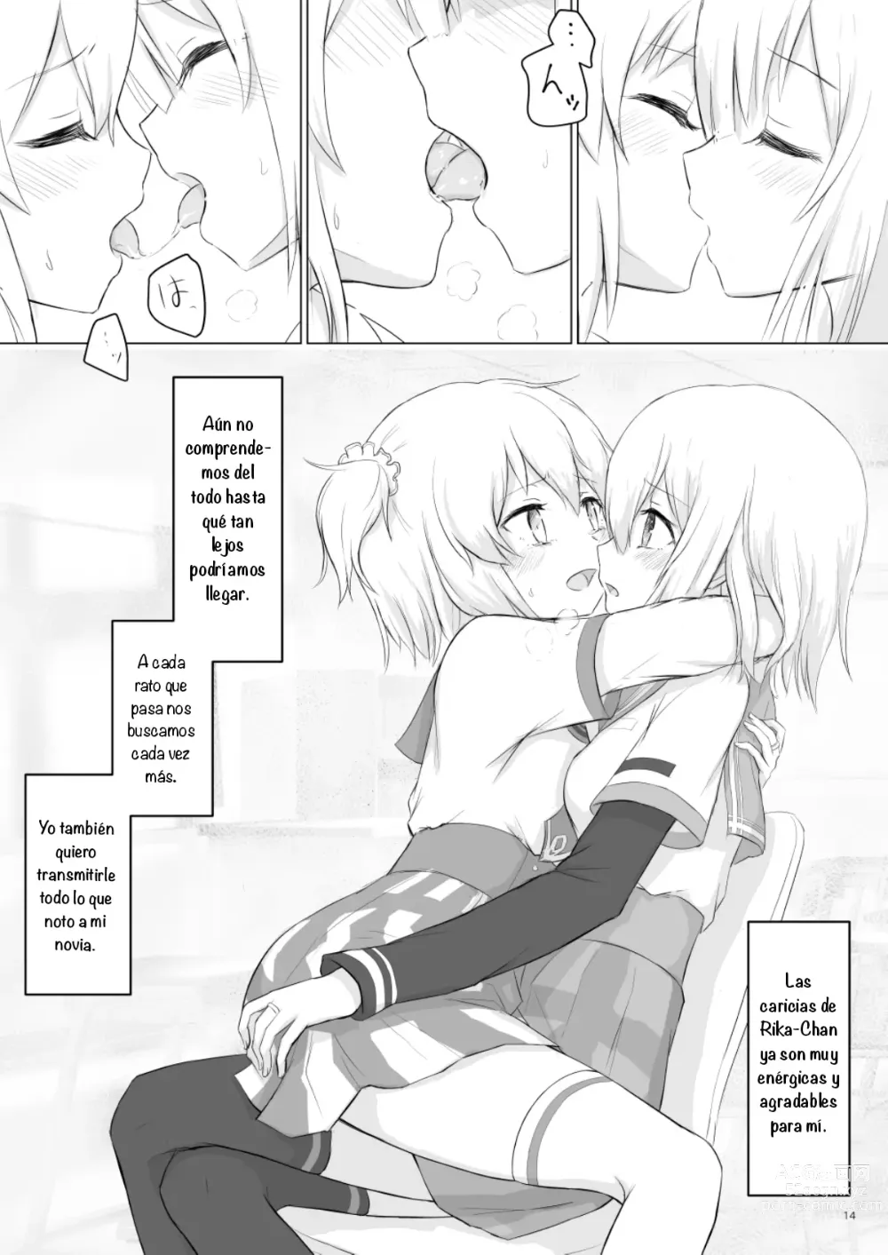 Page 13 of doujinshi Rika Ren ga Ichatsuki Hajimeru Manga