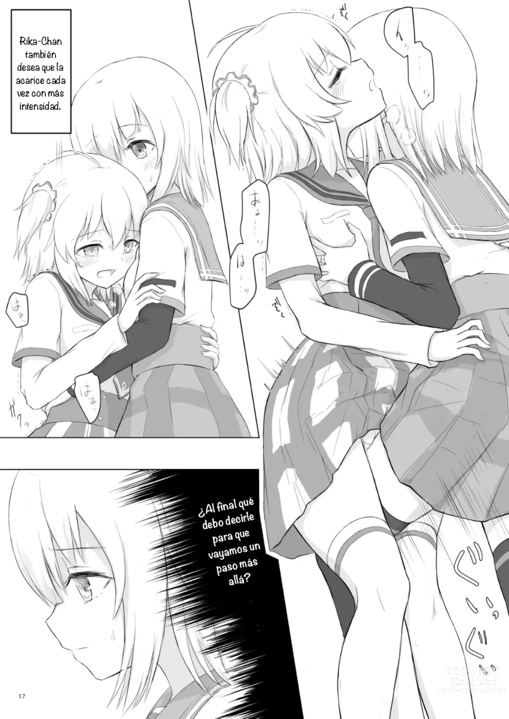 Page 16 of doujinshi Rika Ren ga Ichatsuki Hajimeru Manga