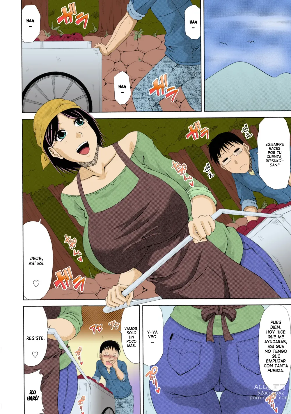 Page 9 of manga My Mountain Village Pregnancy Diary