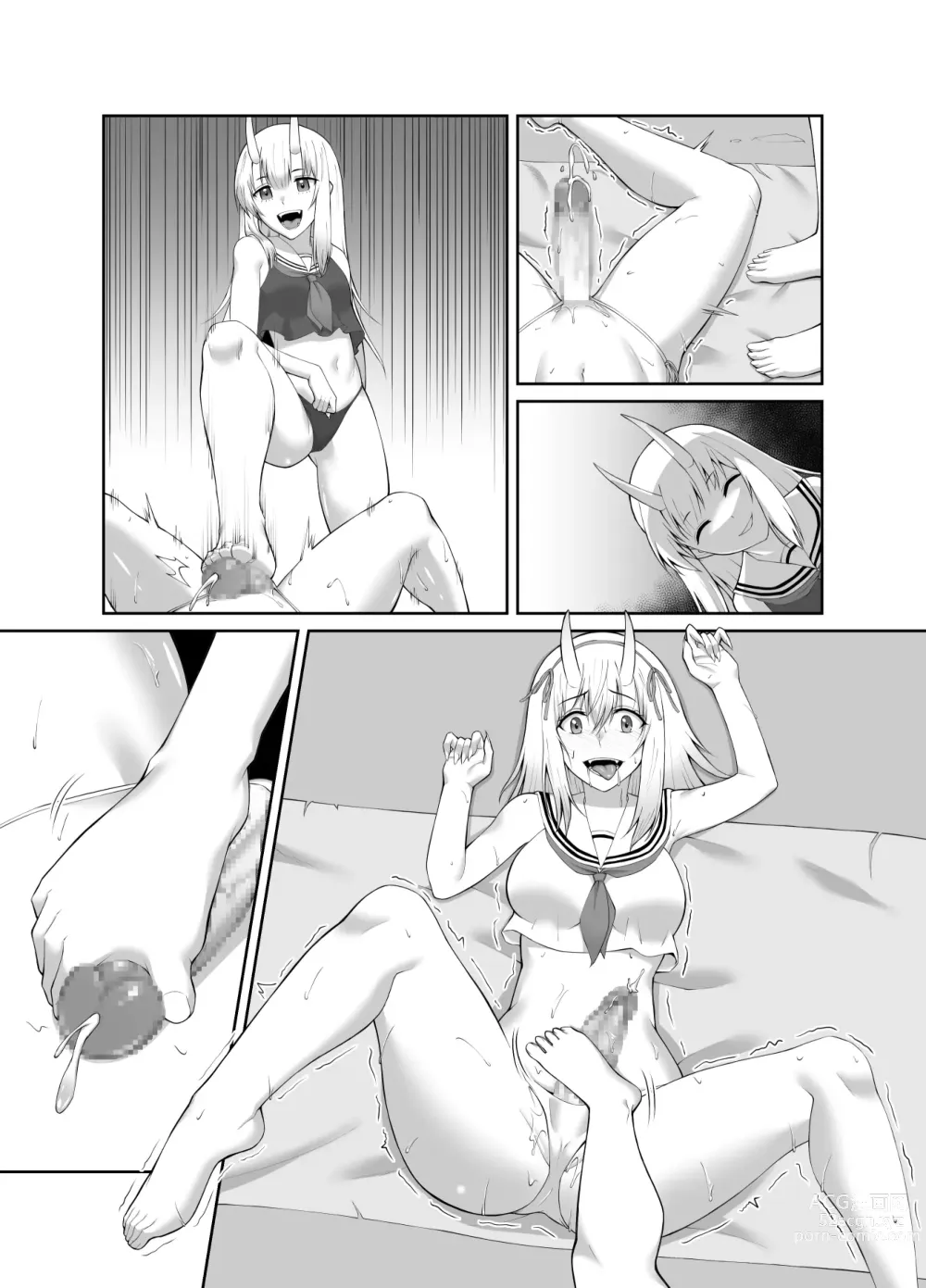 Page 65 of doujinshi Taimashi Daraku Osen ~Futanari ni Ochita Taima Miko wa Inran Mesu Oni-ka~