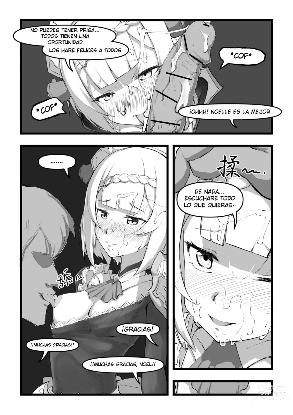 Page 15 of doujinshi Noelle Siao Jieh Wu Fa Jyu Jyueh!!