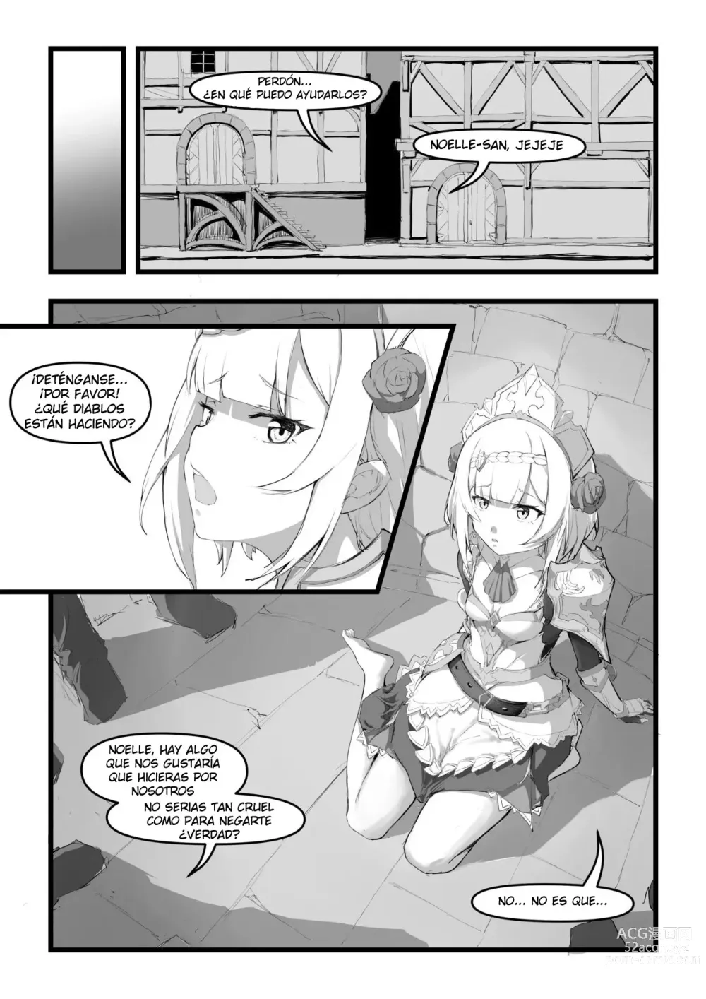 Page 10 of doujinshi Noelle Siao Jieh Wu Fa Jyu Jyueh!!