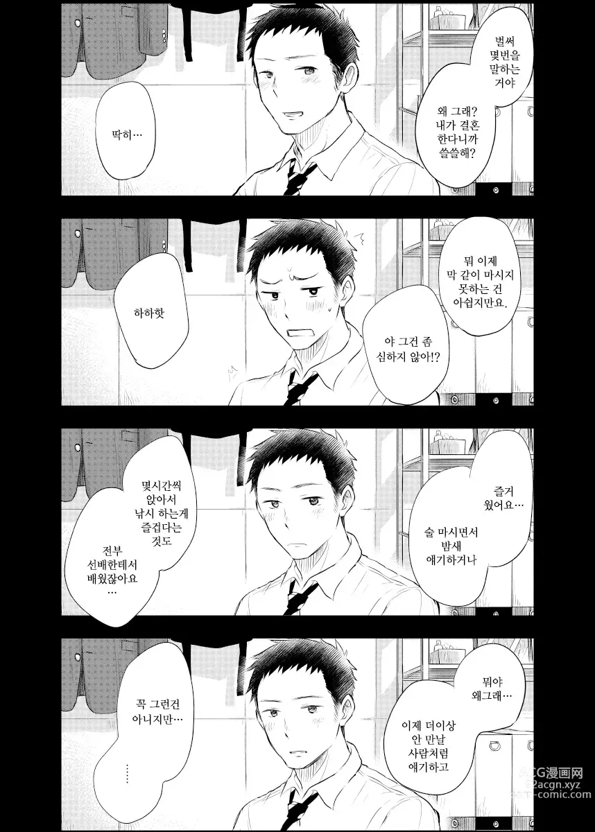 Page 39 of doujinshi 선배를 요바이한 이야기.