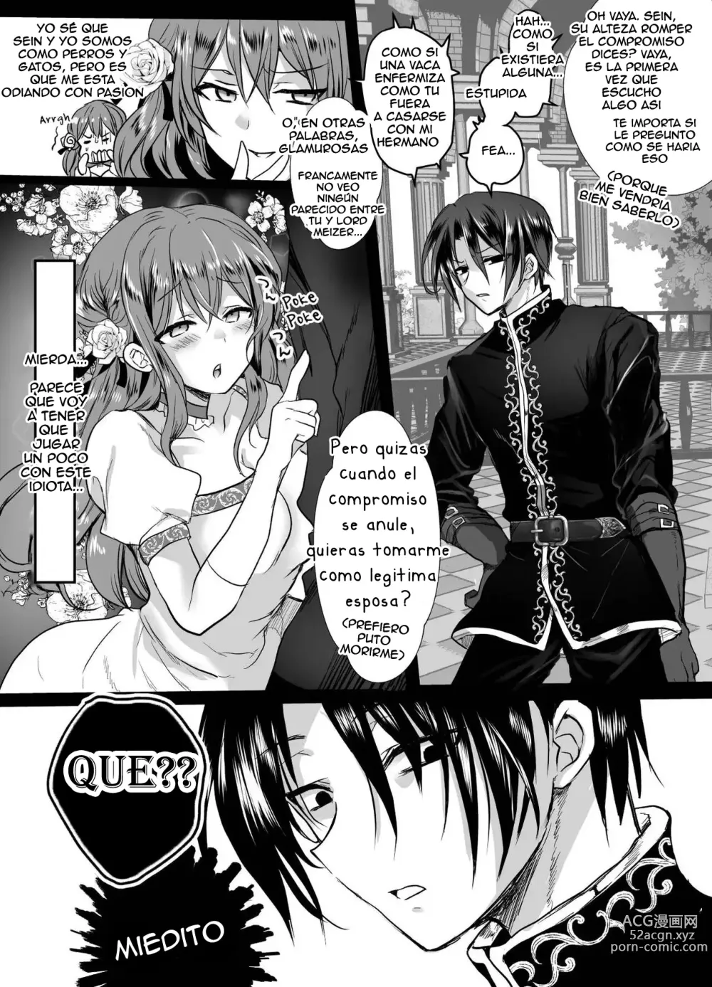Page 13 of doujinshi Colegiala fangirl de NPCs reencarna como la hija de la villana ~La Tragedia~ Parte 1