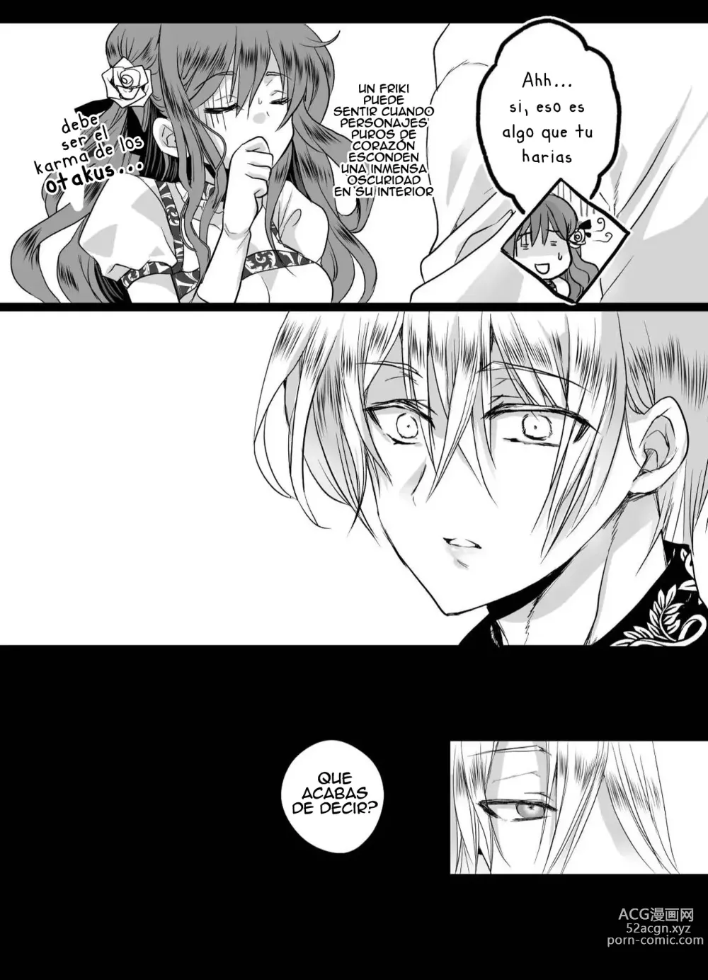 Page 18 of doujinshi Colegiala fangirl de NPCs reencarna como la hija de la villana ~La Tragedia~ Parte 1