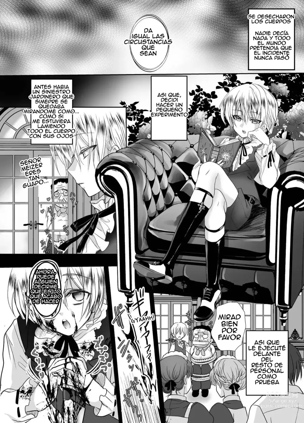 Page 21 of doujinshi Colegiala fangirl de NPCs reencarna como la hija de la villana ~La Tragedia~ Parte 1