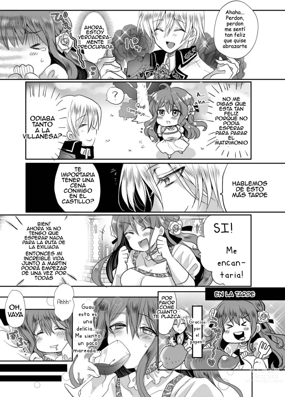 Page 24 of doujinshi Colegiala fangirl de NPCs reencarna como la hija de la villana ~La Tragedia~ Parte 1
