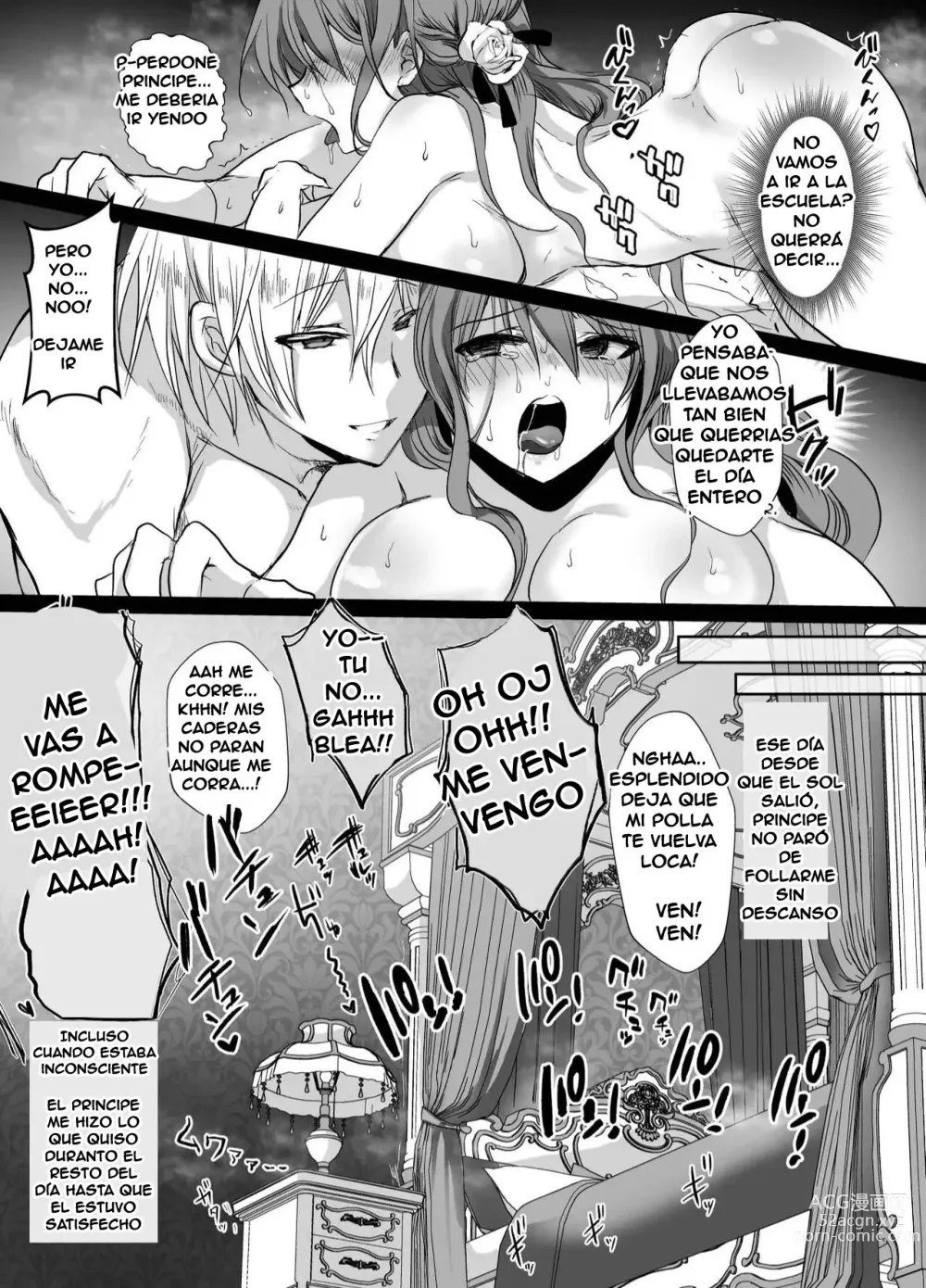 Page 48 of doujinshi Colegiala fangirl de NPCs reencarna como la hija de la villana ~La Tragedia~ Parte 1