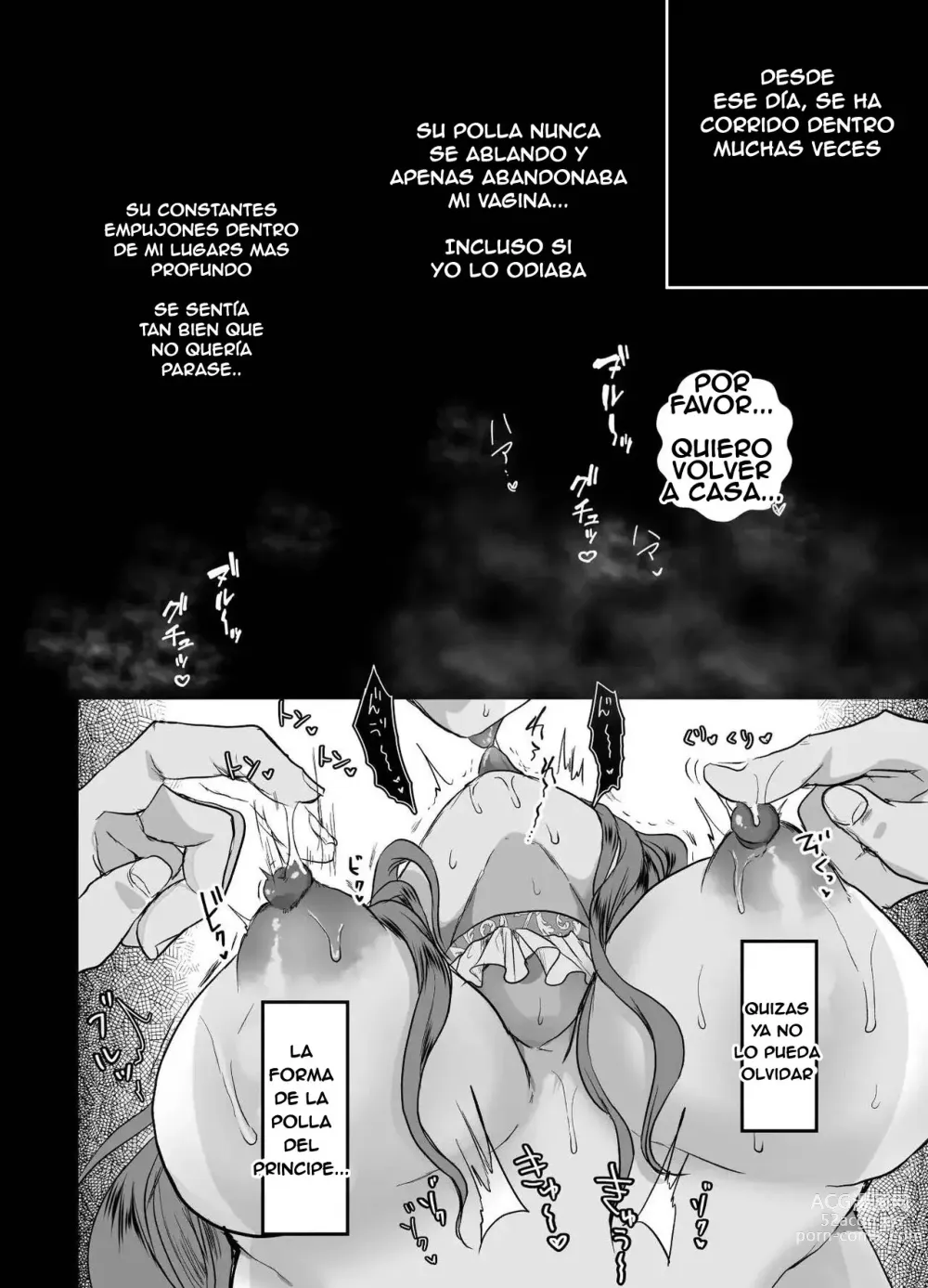 Page 49 of doujinshi Colegiala fangirl de NPCs reencarna como la hija de la villana ~La Tragedia~ Parte 1