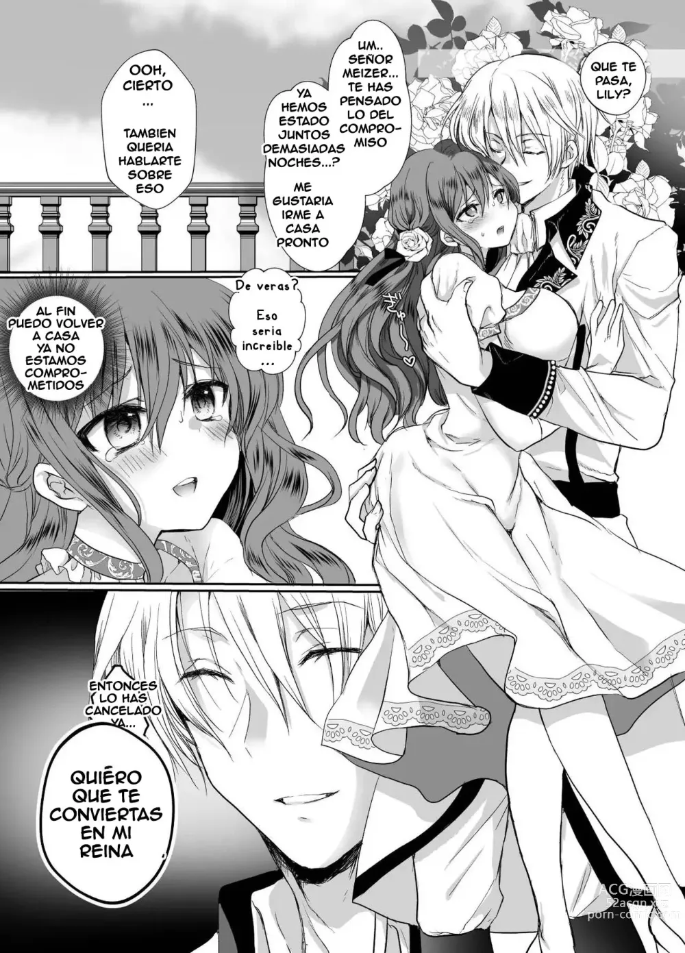 Page 53 of doujinshi Colegiala fangirl de NPCs reencarna como la hija de la villana ~La Tragedia~ Parte 1