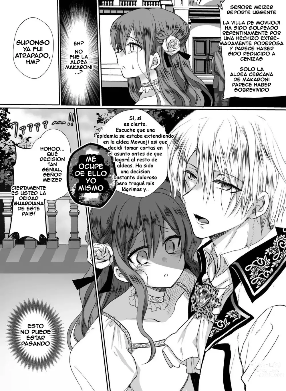 Page 56 of doujinshi Colegiala fangirl de NPCs reencarna como la hija de la villana ~La Tragedia~ Parte 1