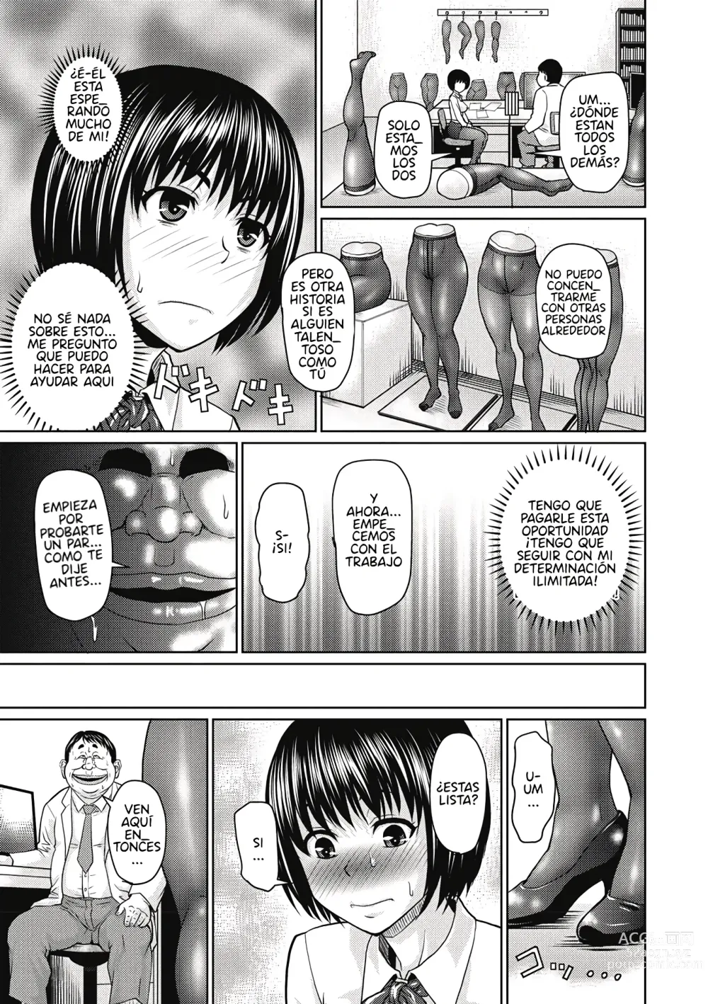 Page 61 of manga Sensual Black Stockings Life