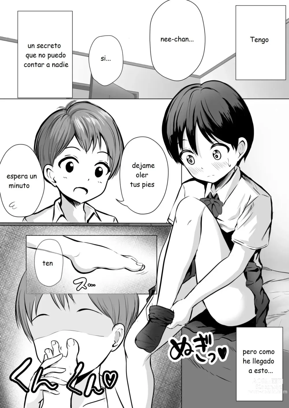 Page 2 of doujinshi Onee-chan no Ashi