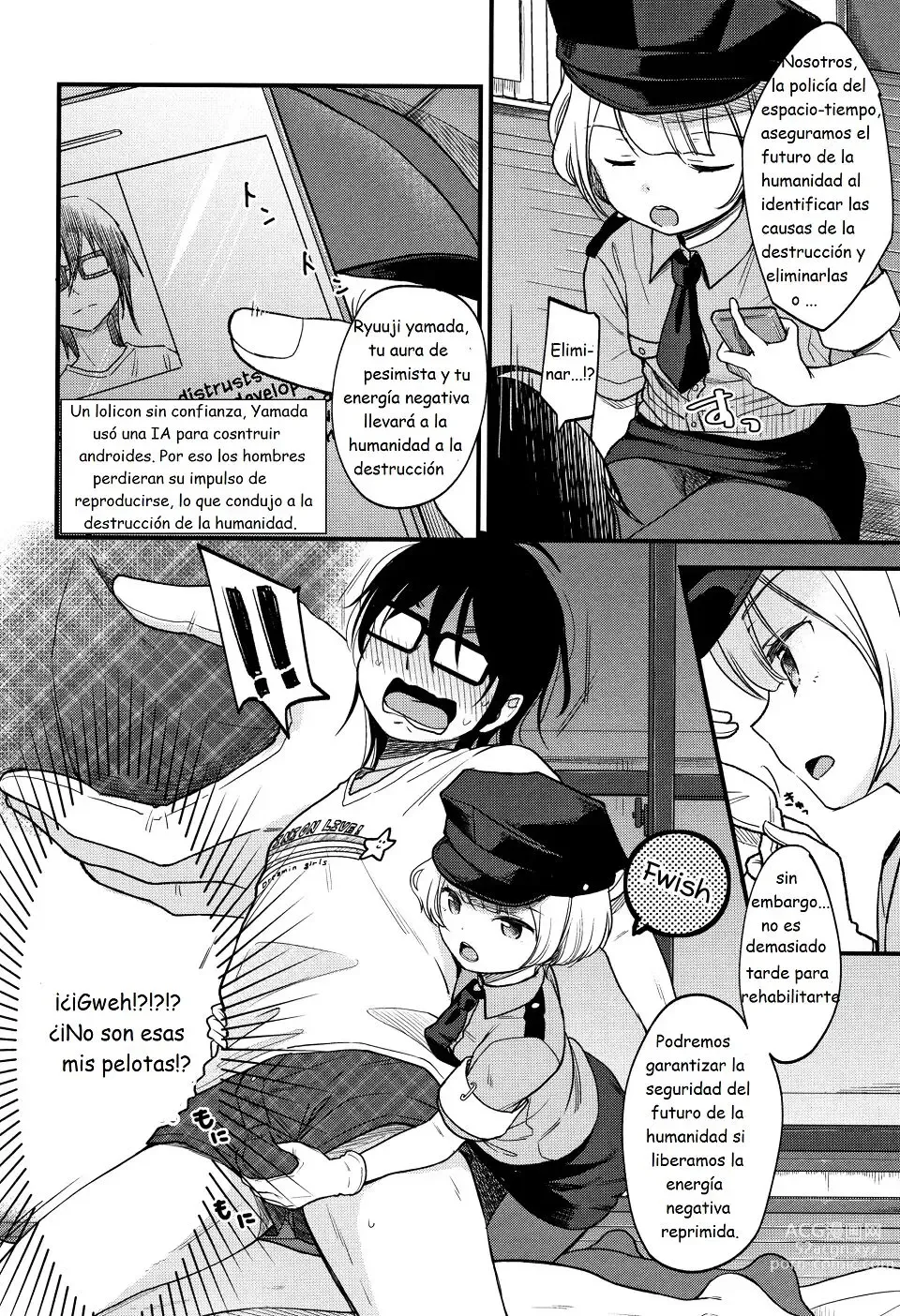 Page 4 of manga Jikuu Keisatsu ga Yattekita!