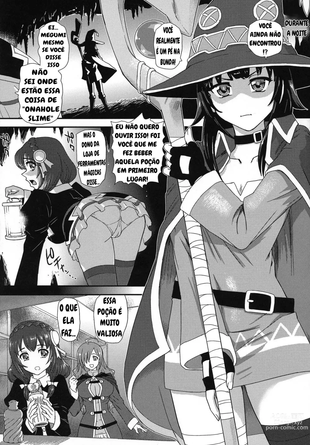 Page 4 of doujinshi Kono Subarashii ♂ ni Kaikan o!