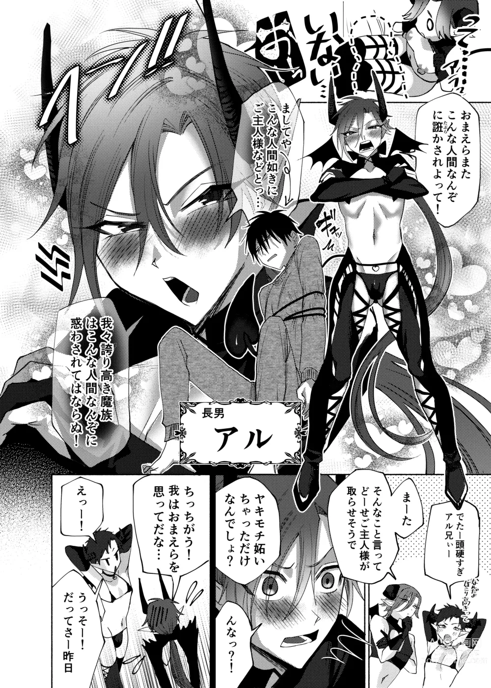 Page 7 of doujinshi Orenchi ni, Ero Sugiru Inma 4 Kyoudai ga Sumitsuiteru Ken.