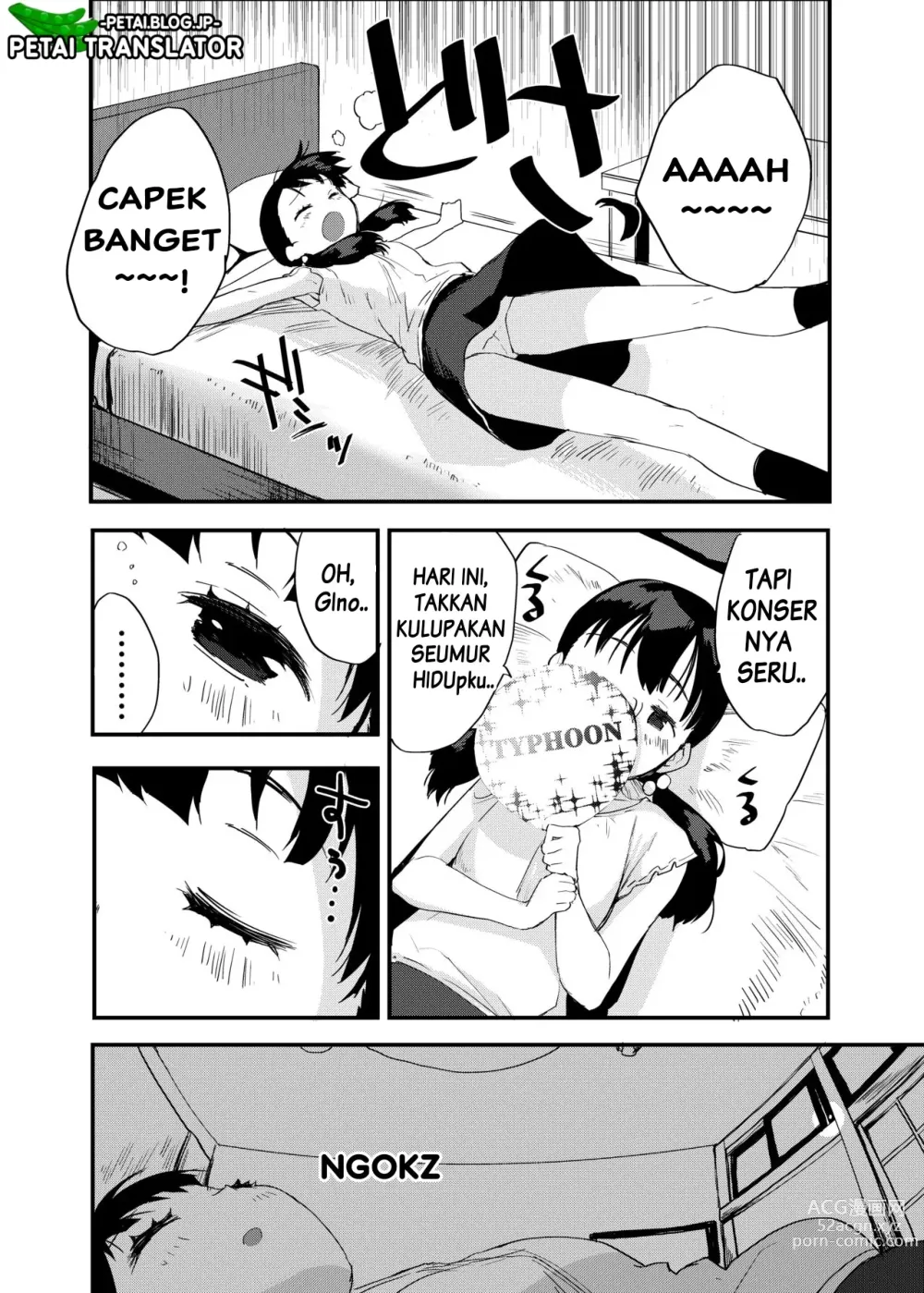 Page 11 of doujinshi Inaka Musume Abunai Minpaku~ Ippaku Futsuka Seishi Tsuki~ Bahasa Indonesia