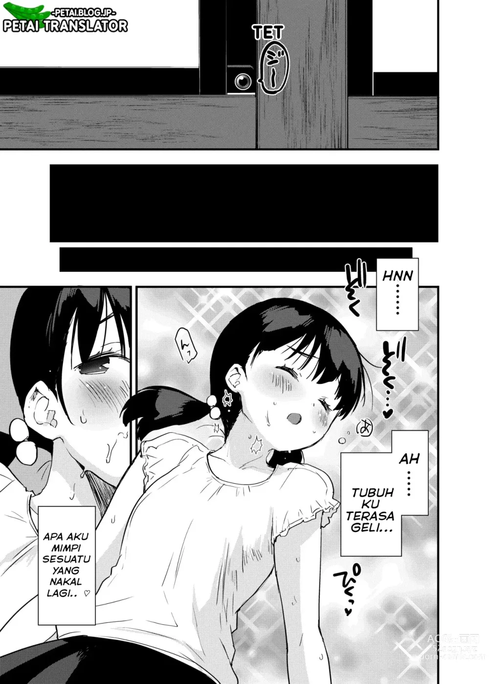 Page 12 of doujinshi Inaka Musume Abunai Minpaku~ Ippaku Futsuka Seishi Tsuki~ Bahasa Indonesia