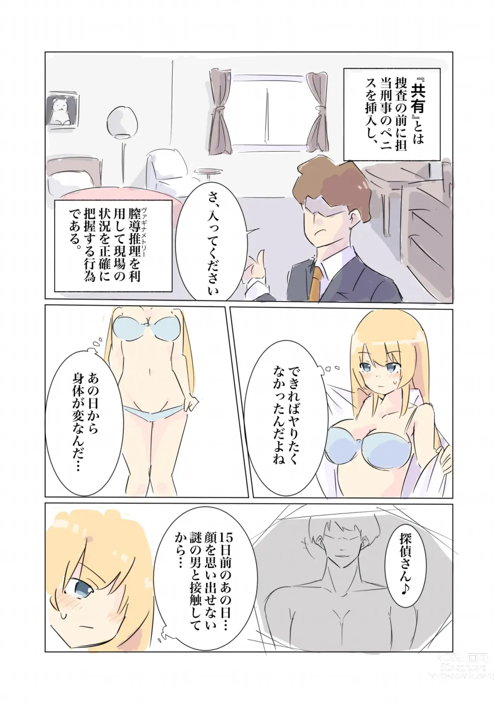 Page 10 of doujinshi 100-nichigo ni Kairaku Ochi suru Fukan na Meitantei 2