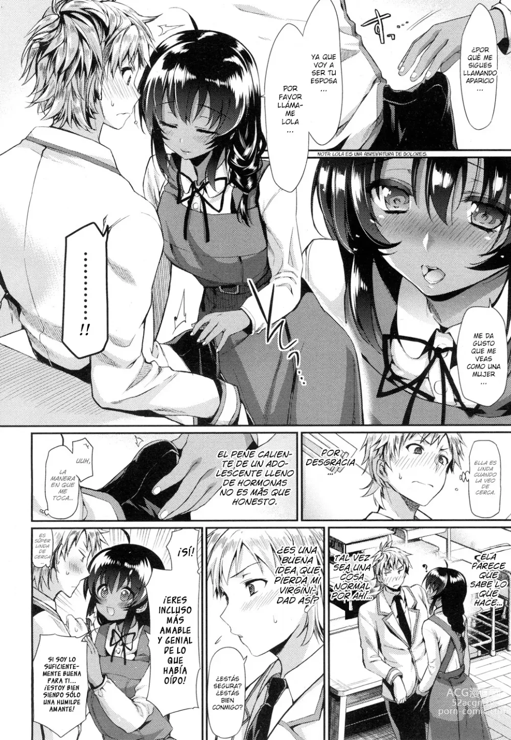 Page 6 of manga Te amo, mi amor.
