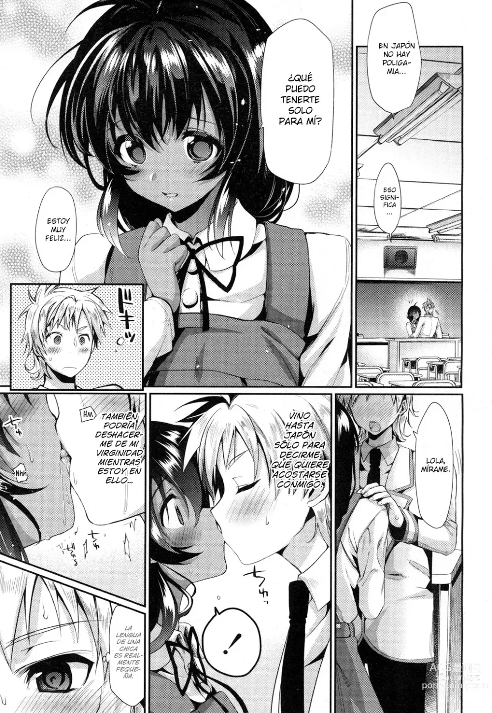 Page 7 of manga Te amo, mi amor.