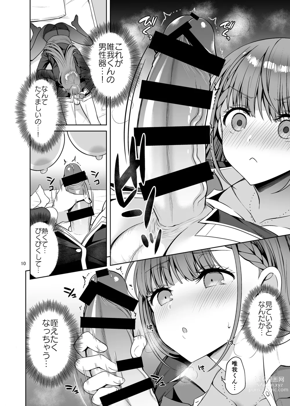 Page 9 of doujinshi Kirisu Sensei ga Oshieru Hokentaiiku